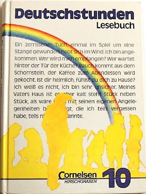 Seller image for Deutschstunden, Lesebuch 10 for sale by Peter-Sodann-Bibliothek eG