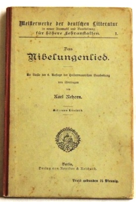 Das Nibelungenlied Schulausgabe