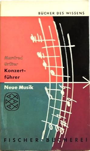 Imagen del vendedor de Konzertfhrer Neue Musik a la venta por Peter-Sodann-Bibliothek eG