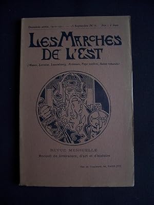 Les marches de l'Est - N°6 1910-1911