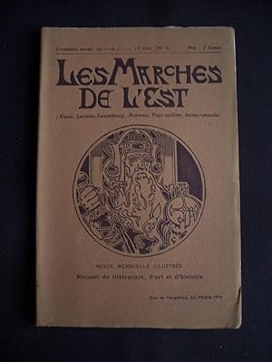 Image du vendeur pour Les marches de l'Est - N3 1911-1912 mis en vente par Librairie Ancienne Zalc