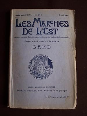 Image du vendeur pour Les marches de l'Est - N2 1913-1914 mis en vente par Librairie Ancienne Zalc