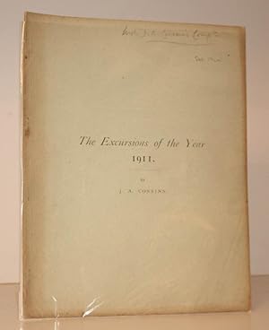 Imagen del vendedor de The Excursions of the Year 1911. [Reprinted, for Subscribers only, from Transactions of Birmingham Archaeological Society]. PRESENTATION COPY a la venta por Island Books