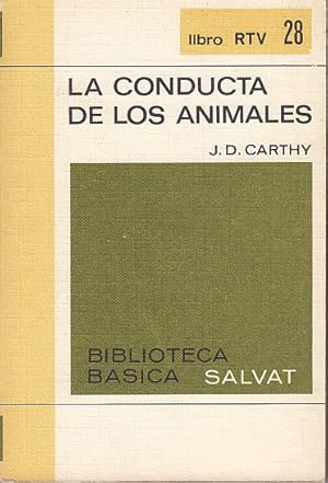 Seller image for LA CONDUCTA DE LOS ANIMALES for sale by Librera Vobiscum