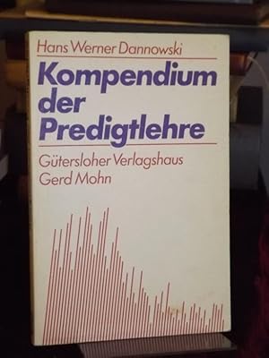 Seller image for Kompendium der Predigtlehre. for sale by Altstadt-Antiquariat Nowicki-Hecht UG