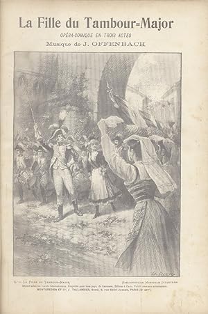 Immagine del venditore per LA FILLE DU TAMBOUR - MAJOR (1879). Opera comique en trois actes / LES NOCES DE JEANNETTE (1853). Opera comique en un acte. Partition complte Piano et Chant. venduto da studio bibliografico pera s.a.s.