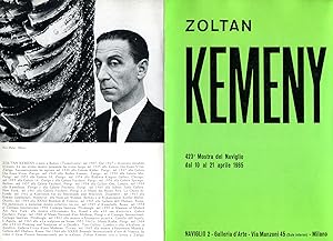 Image du vendeur pour Zoltan Kemeny mis en vente par Studio Bibliografico Marini