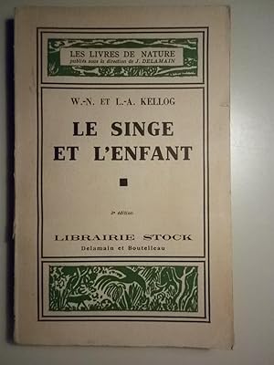 Seller image for LE SINGE ET L'ENFANT - Paris 1936 for sale by Llibres del Mirall