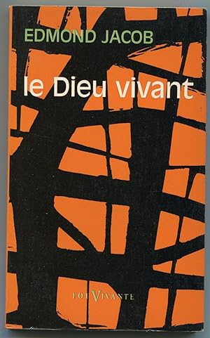 Seller image for Le Dieu vivant for sale by LibrairieLaLettre2