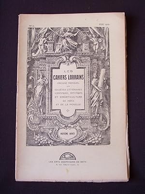 Les cahiers lorrains - N°5 1929