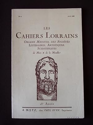 Les cahiers lorrains - N°4 1936