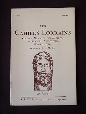 Les cahiers lorrains - N°6 1936