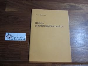 Imagen del vendedor de Kleines graphologisches Lexikon a la venta por Antiquariat im Kaiserviertel | Wimbauer Buchversand