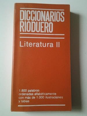 Bild des Verkufers fr Diccionarios Rioduero. Lieratura II (Biografas) zum Verkauf von MAUTALOS LIBRERA