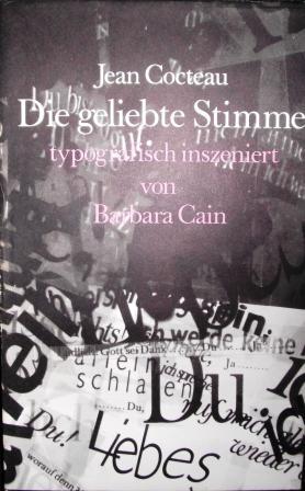 Seller image for Cocteau, Jean: Die geliebte Stimme, bs. Hans Feist for sale by Hildegard Noffz
