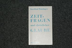 Seller image for Zeitfragen und christlicher Glaube. Acht Predigten aus den Mnchner Jahren. for sale by Bockumer Antiquariat Gossens Heldens GbR