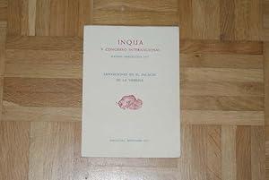 Bild des Verkufers fr Inqua. V Congreso Internacional. Madrid Barcelona 1957 - Exposiciones en el Palacio de la Virreina. zum Verkauf von Bockumer Antiquariat Gossens Heldens GbR