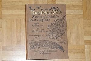 Seller image for Die gefiederte Welt - Zeitschrift fr Vogelliebhaber. Herausgegeben und illustriert von Karl Neunzig. Fnfundfnfzigster (55.) Jahrgang 1926, Heft Nr. 1 (7.1.1926) bis Nr. 52 (30.12.1926). for sale by Bockumer Antiquariat Gossens Heldens GbR