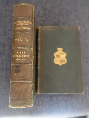 Bild des Verkufers fr The Rothamsted Memoirs on Agricultural Chemistry & Phsiology. 2 Bnde. Reports of Field Experiments &c. &c. Published 1847 - 1863 inclusive; Reports of Experiments on the feeding of Animals. &c. &c. Published 1847 - 1863 inclusive. zum Verkauf von Bockumer Antiquariat Gossens Heldens GbR