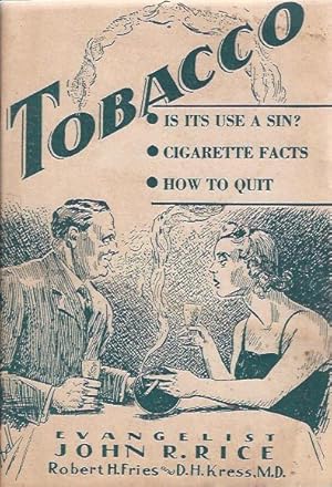 Seller image for Tobacco, is its Use a Sin? for sale by The Ridge Books