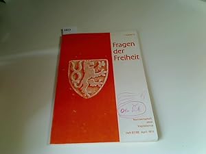 Immagine del venditore per Fragen der Freiheit - Beitrge zur freiheitlichen Ordnung von Kultur, Staat und Wirtschaft. Heft 87/88 April 1971: Marktwirtschaft ohne Kapitalismus venduto da Antiquariat im Kaiserviertel | Wimbauer Buchversand