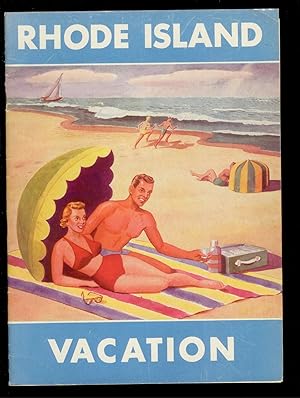 Image du vendeur pour RHODE ISLAND VACATION (1950 Travel Brochure) mis en vente par Ramblin Rose Books