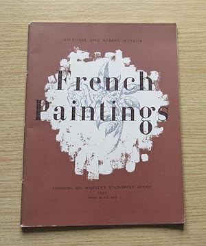 French Paintings (Victoria and Albert Museum Large Picture Book No 3).