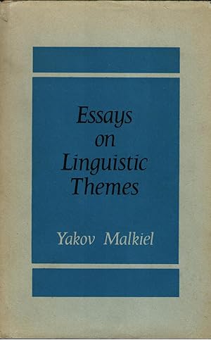 Essays on Linguistic Themes