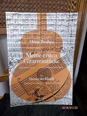 Bild des Verkufers fr Meine ersten Gitarrenstcke. Heft 1: Meister der Klassik zum Verkauf von Antiquariat Ekkehard Schilling