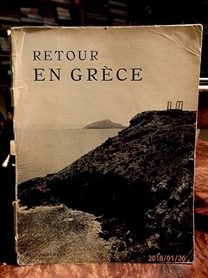 Bild des Verkufers fr Retour en Grece. zum Verkauf von Antiquariat Ekkehard Schilling