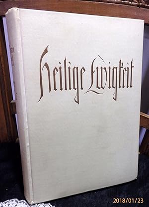 Seller image for Heilige Ewigkeit. Dichtung. for sale by Antiquariat Ekkehard Schilling