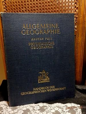 Allgemeine Geographie. Zweiter Teil: Das Leben auf der Erde. Mit sehr zahlreichen, auch ganzseiti...