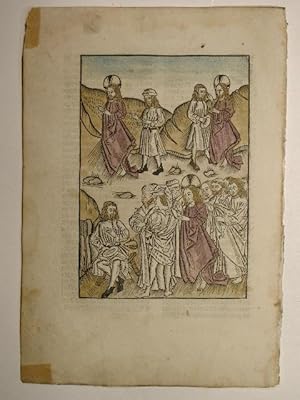 Bild des Verkufers fr Vita Christi, niederlndisch: Dat boeck van den leven ons liefs heeren ihesu Cristi. (GWM 19261, HC10048, C.A. 1181). zum Verkauf von Versandantiquariat Christine Laist