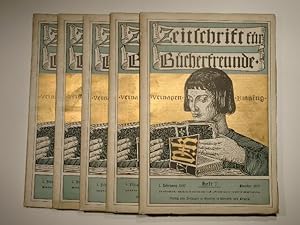 Zeitschrift für Bücherfreunde. 1. Jahrgang 1897 / 8, Heft 7, 9, 10, 11 und 12