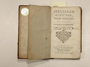 Jerusalem delivree, Poeme heroique du Tasse. Tome premier et tome second. (2 tomes relier en 1 vo...