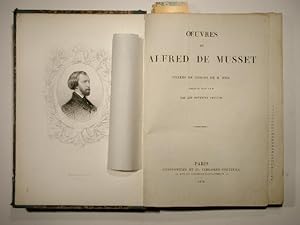 Bild des Verkufers fr Oeuvres de Alfred de Musset. Ornees de dessins de M. Bida. Graves en taille-douce par les premiers artistes. zum Verkauf von Versandantiquariat Christine Laist