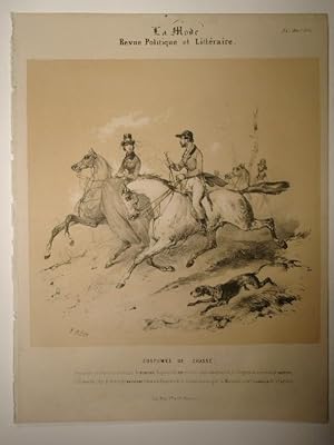 Bild des Verkufers fr La Mode. Revue Politique et Litteraire, 25. Aout 1842. zum Verkauf von Versandantiquariat Christine Laist