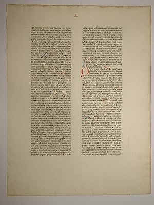 Bild des Verkufers fr De civitate Die. Cum commento Thomae Valois (Wallensis, Walleis) et Nicolai Triveth (Trevetus). (GW 2883, H 2056, Mentelin 9). zum Verkauf von Versandantiquariat Christine Laist