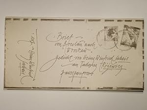 Brief von Breslau nach Wroclaw. Gedicht von H. W. Sabais. Grafiken von Sascha Juritz.