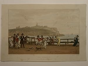 View of the Spa Terrace in Scarborough. In: Poetical Sketches of Scarborough.
