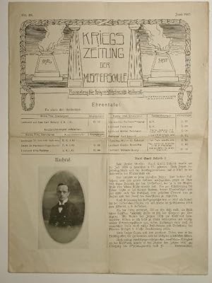 Kriegszeitung der Musterschule. Nr. 28, Juni 1917.