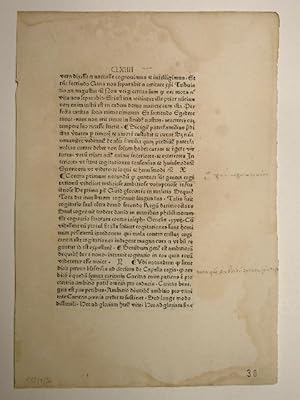 Documenta moralia Catonis (GW 06318, HC 4710). Folio CLXIIII.