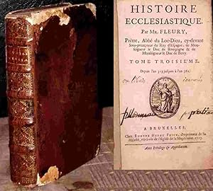 Seller image for HISTOIRE ECCLESIASTIQUE - TOME TROISIEME for sale by Livres 113