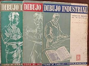 Imagen del vendedor de Dibujo industrial - Trazado de croquis, Instrumentos de medida, Tablas-complementos (3 tomos) a la venta por Libros Antuano