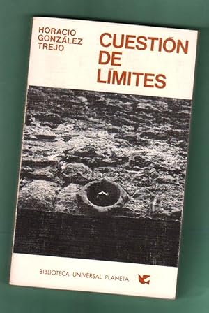 Imagen del vendedor de CUESTION DE LIMITES. a la venta por Librera DANTE