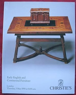 Early English and Continental Furniture