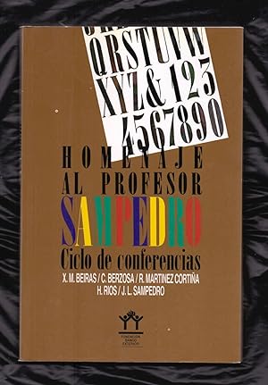 Imagen del vendedor de HOMENAJE AL PROFESOR SAMPEDRO - CICLO DE CONFERENCIAS - a la venta por Libreria 7 Soles