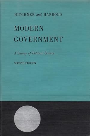 Bild des Verkufers fr Modern Government - A Survey of Political Science zum Verkauf von Versandantiquariat Nussbaum