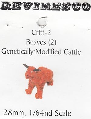 Immagine del venditore per Beaves Genetically Modified Cattle - Au�erirdische Kreaturen - 2 Zinnfiguren - 1:64 venduto da Versandantiquariat Nussbaum
