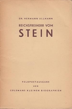 Bild des Verkufers fr Reichsfreiherr vom Stein - Feldpostausgabe zum Verkauf von Versandantiquariat Nussbaum